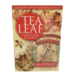 Tea Leaf Fortune Cards  200 Cards & Guide book Rae Hepburn Complete